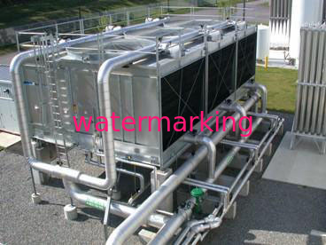 Koeltorens de Met gesloten circuit van FRP voor Doorgevend Watersysteem