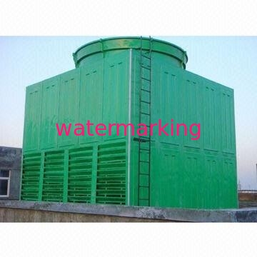 Rond-gevormde Koelwatertoren met Met geringe geluidssterkte, Geschikt voor Industriële WaterAirconditioner