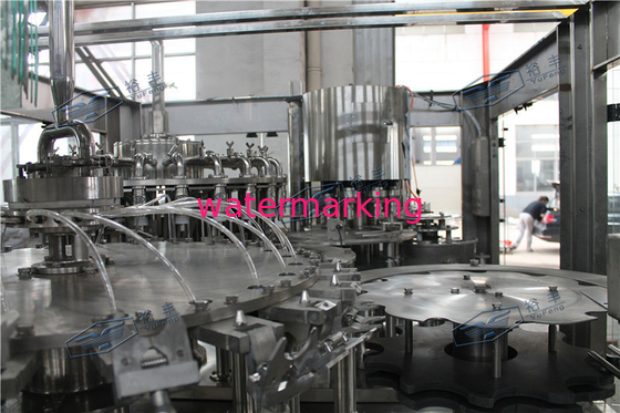 38mm Flessenhals 24 Hoofdsap het Vullen Machine met Temperatuurcontrole