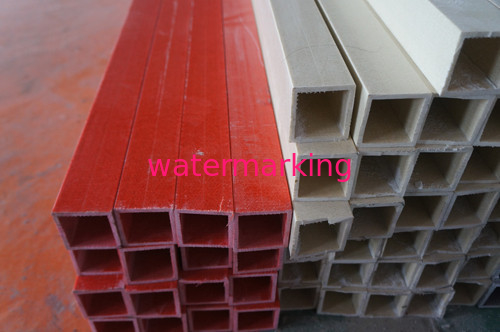 100*100mm Corrosiebestendige FRP Vierkante Buisglasvezel Structurele Composits