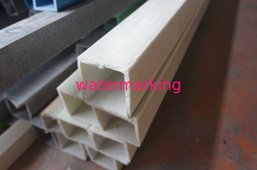 Hittebestendige Vierkante Buis 100*100*8mm van het Epoxyharsfiberglas FRP
